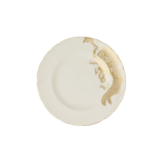 Royal Crown Derby Aves Gold Motif Dinner Plate | 10.5in