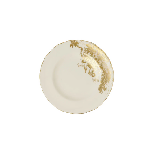 Royal Crown Derby Aves Gold Motif Side Plate | 6.5in