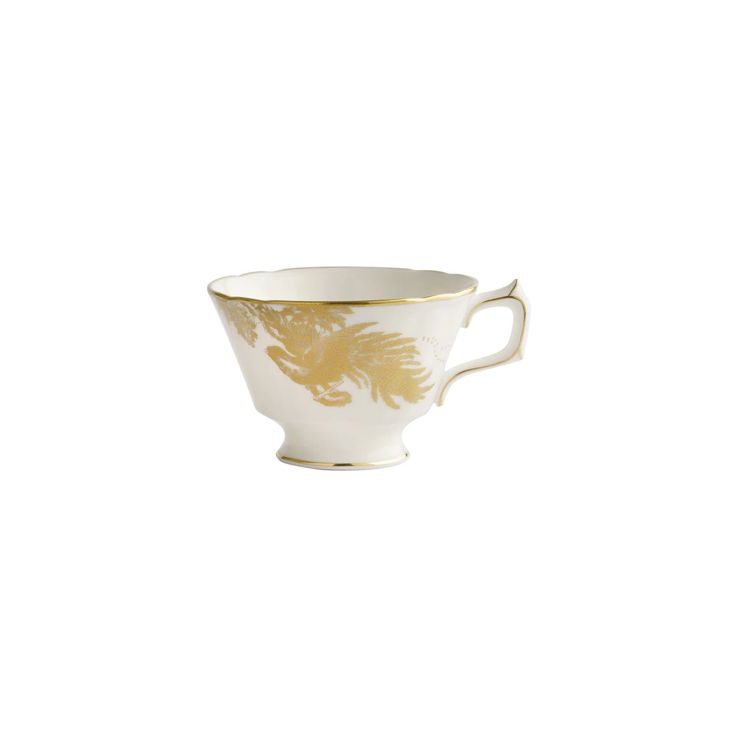 Royal Crown Derby Aves Gold Motif Tea Cup | 8oz