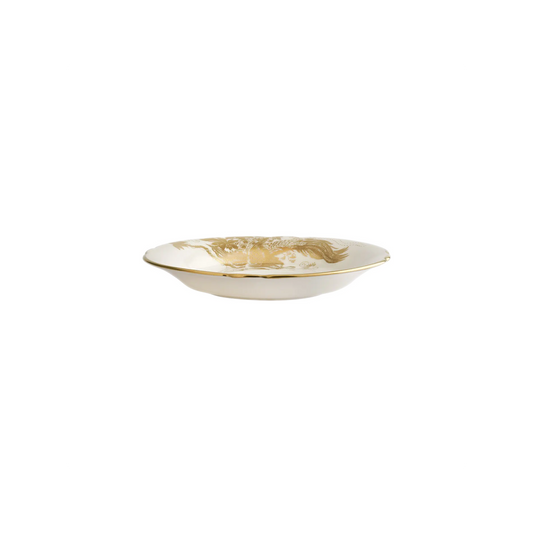 Royal Crown Derby Aves Gold Motif Tea Saucer | 6in
