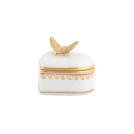 Herend Bee Box | 2in Butterscotch