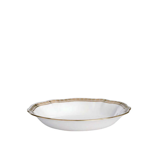 Royal Crown Derby Carlton Gold Oarmeal + Cereal Bowl | 6.5in