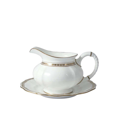 Royal Crown Derby Carlton Gold Sauce Boat | 24oz