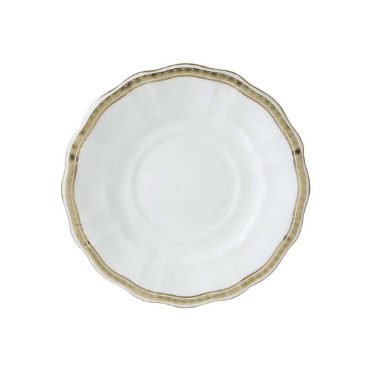 Royal Crown Derby Carlton Gold Sauce Boat Stand | 7.5in