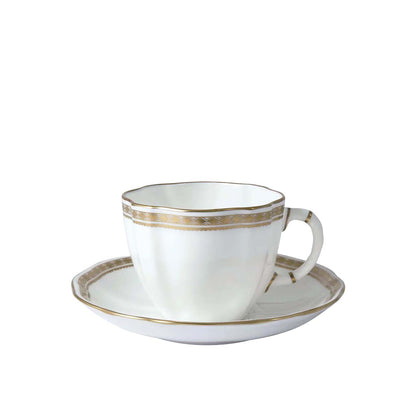 Royal Crown Derby Carlton Gold Tea Saucer | 6in