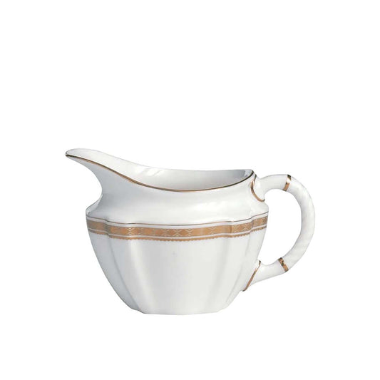 Royal Crown Derby Carlton Gold Large Cream Jug | 12oz