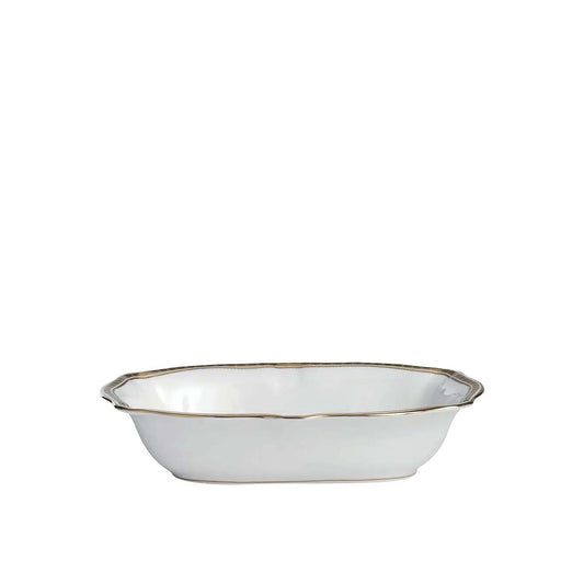 Royal Crown Derby Carlton Gold Open Vegetable Dish | 9.5in