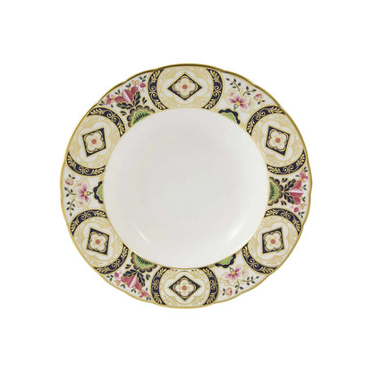 Royal Crown Derby Chelsea Garden Rim Soup Bowl | 8.25in