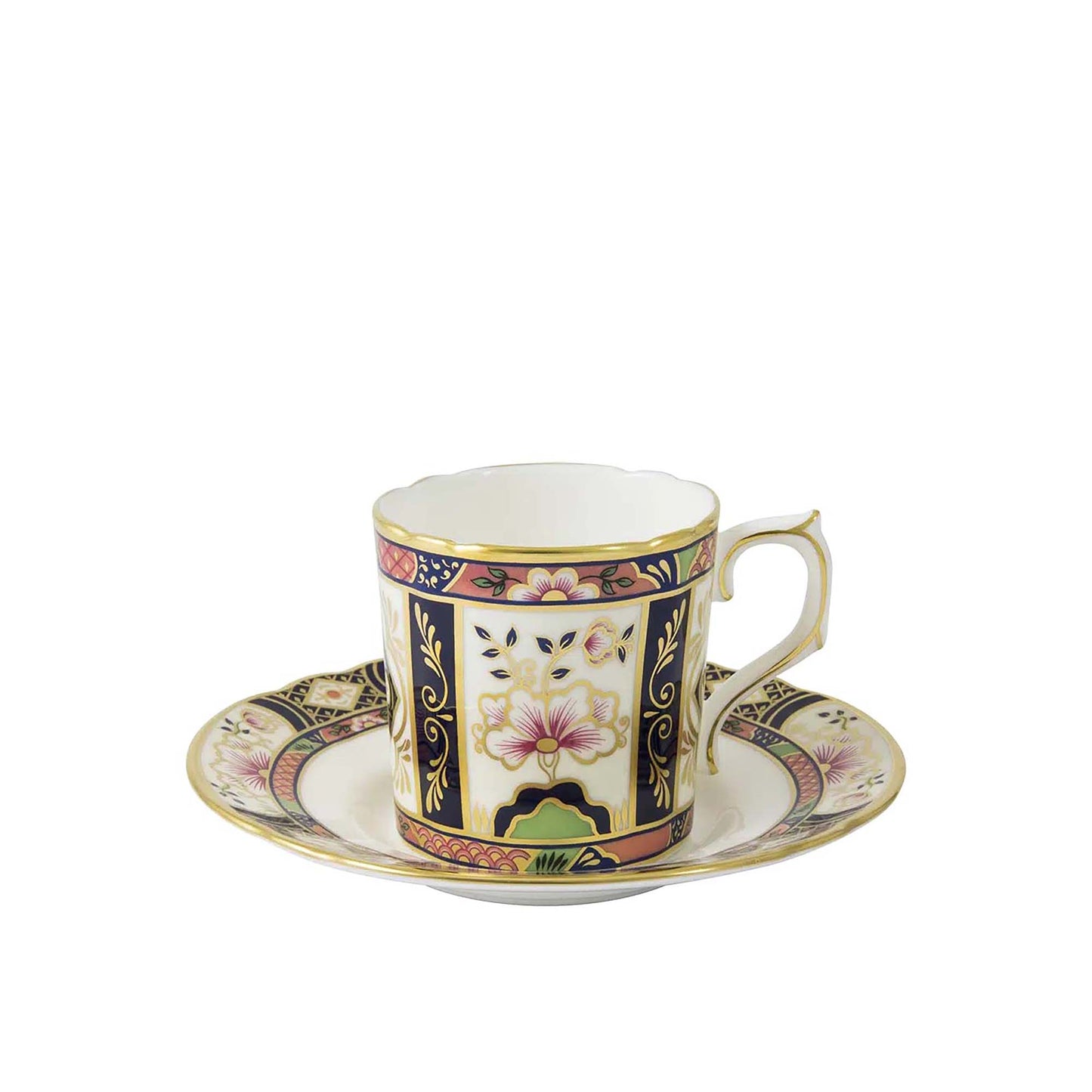 Royal Crown Derby Chelsea Garden Coffee Cup | 5oz