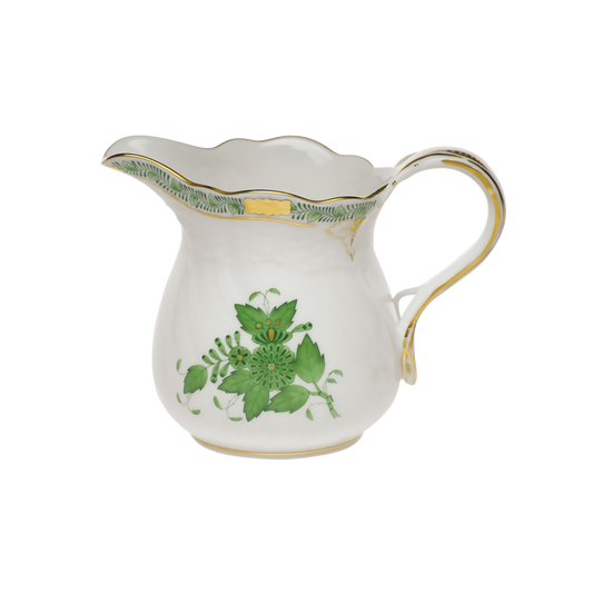Herend Chinese Bouquet Green Creamer | 10oz