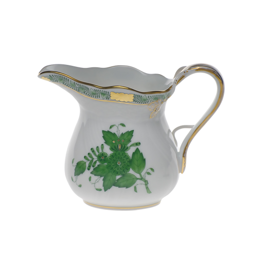 Herend Chinese Bouquet Green Creamer | 6oz