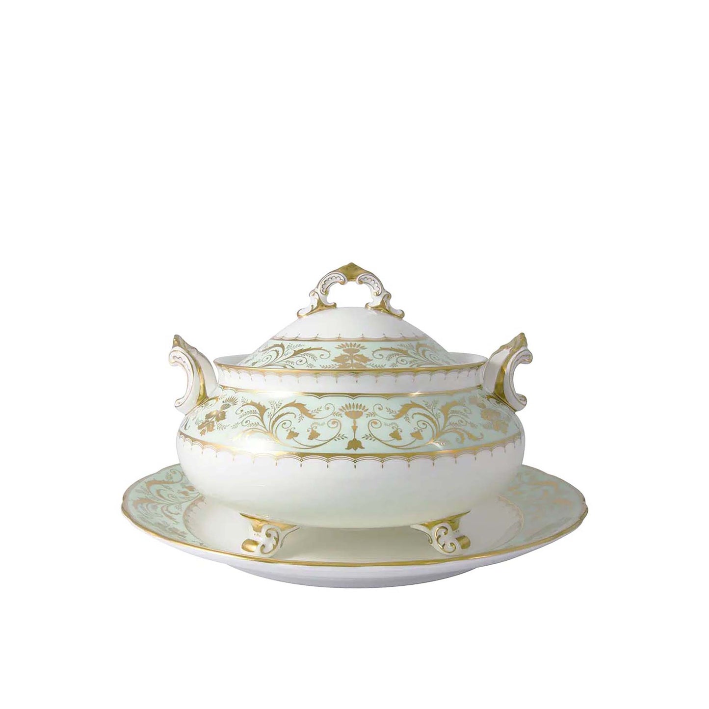 Royal Crown Derby Darley Abbey Soup Tureen Stand | 14in