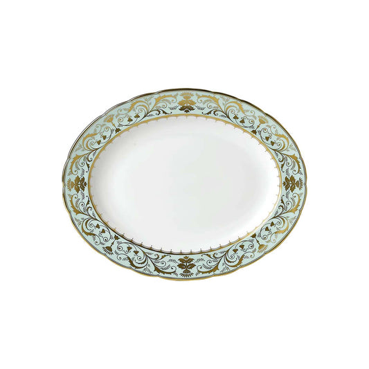 Royal Crown Derby Darley Abbey Small Oval Dish | 13.5in