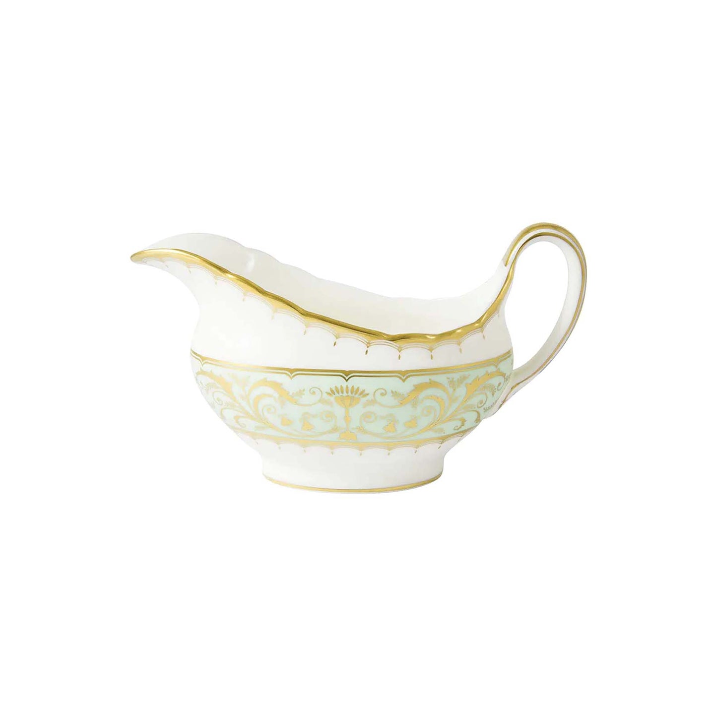 Royal Crown Derby Darley Abbey Sauce Boat | 16oz