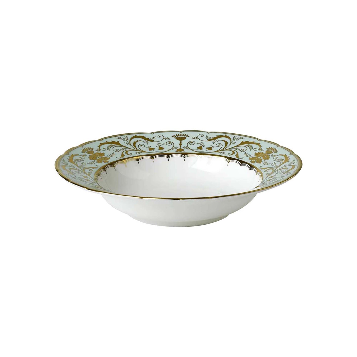 Royal Crown Derby Darley Abbey Rim Soup Bowl | 8.25in