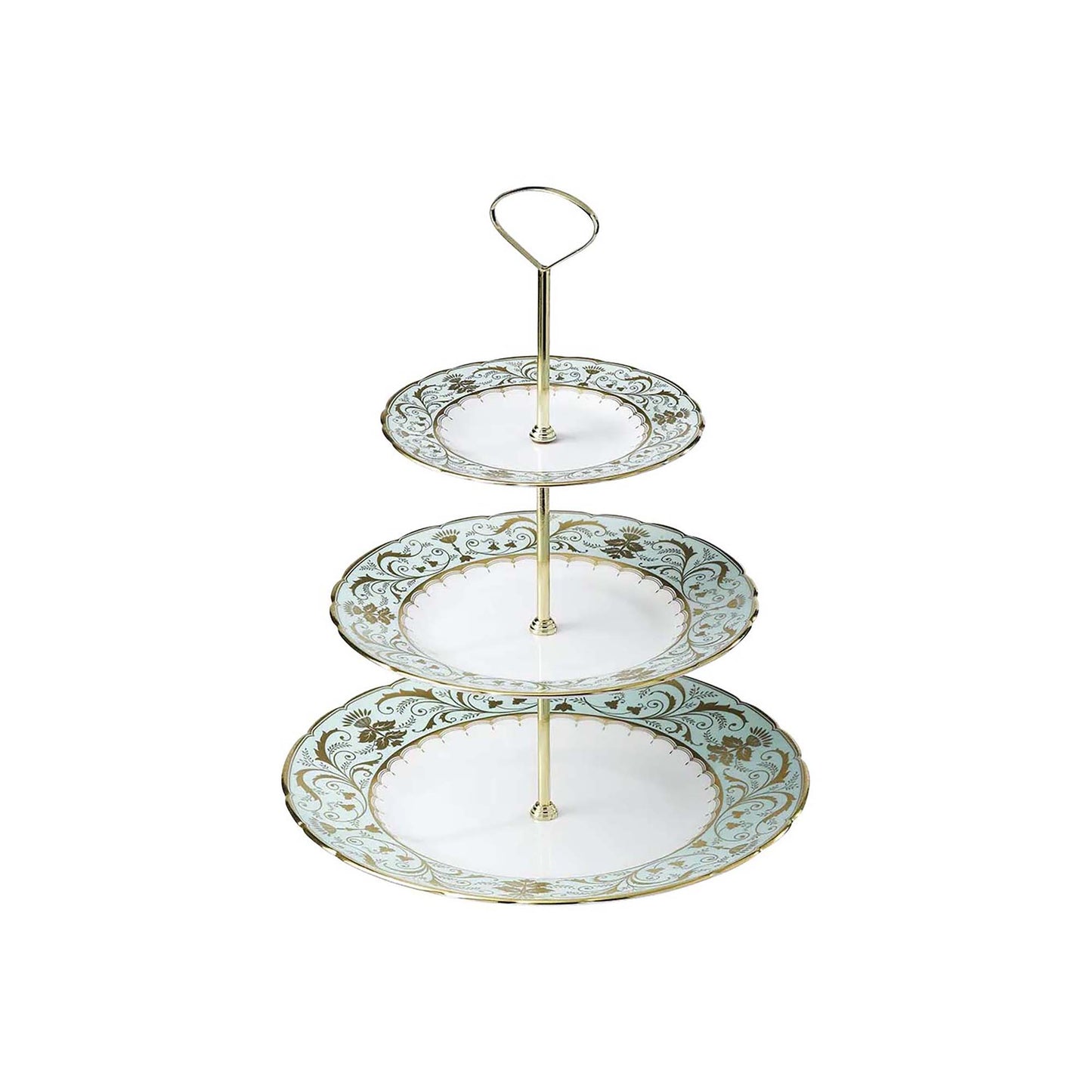 Royal Crown Derby Darley Abbey Cake Stand 3 Tier | 13.4in