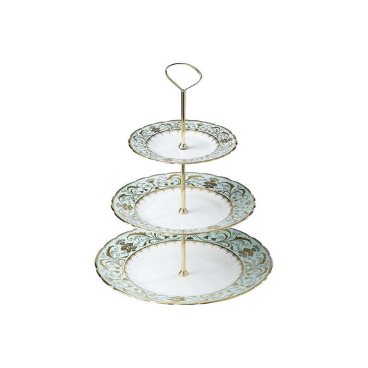 Royal Crown Derby Darley Abbey Cake Stand 3 Tier | 13.4in