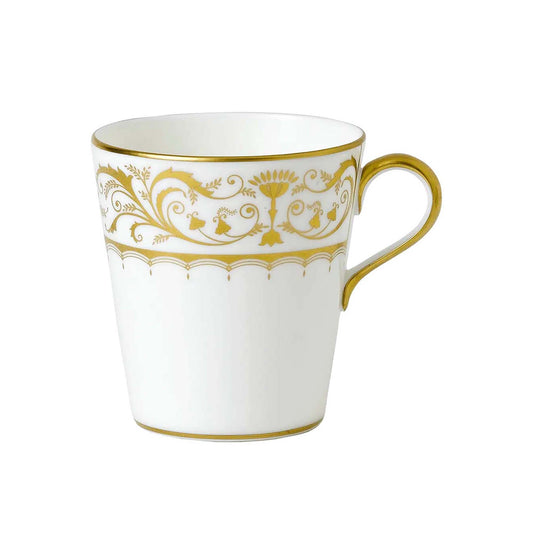 Royal Crown Derby Darley Abbey White Beaker Mug | 10oz