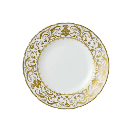 Royal Crown Derby Darley Abbey White Salad Plate | 8.5in