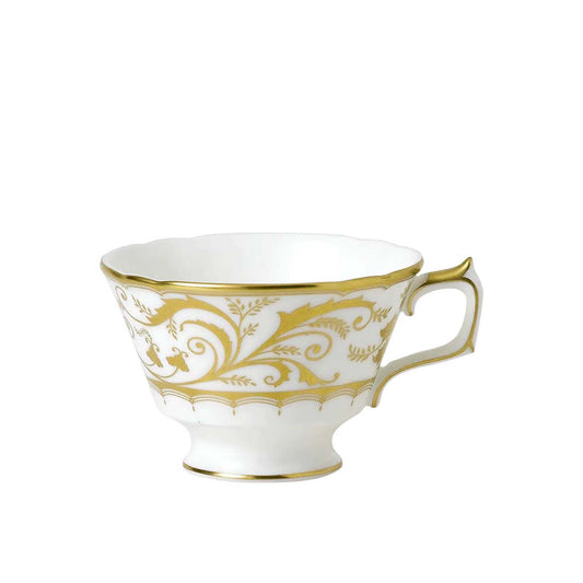 Royal Crown Derby Darley Abbey White Tea Cup | 8oz