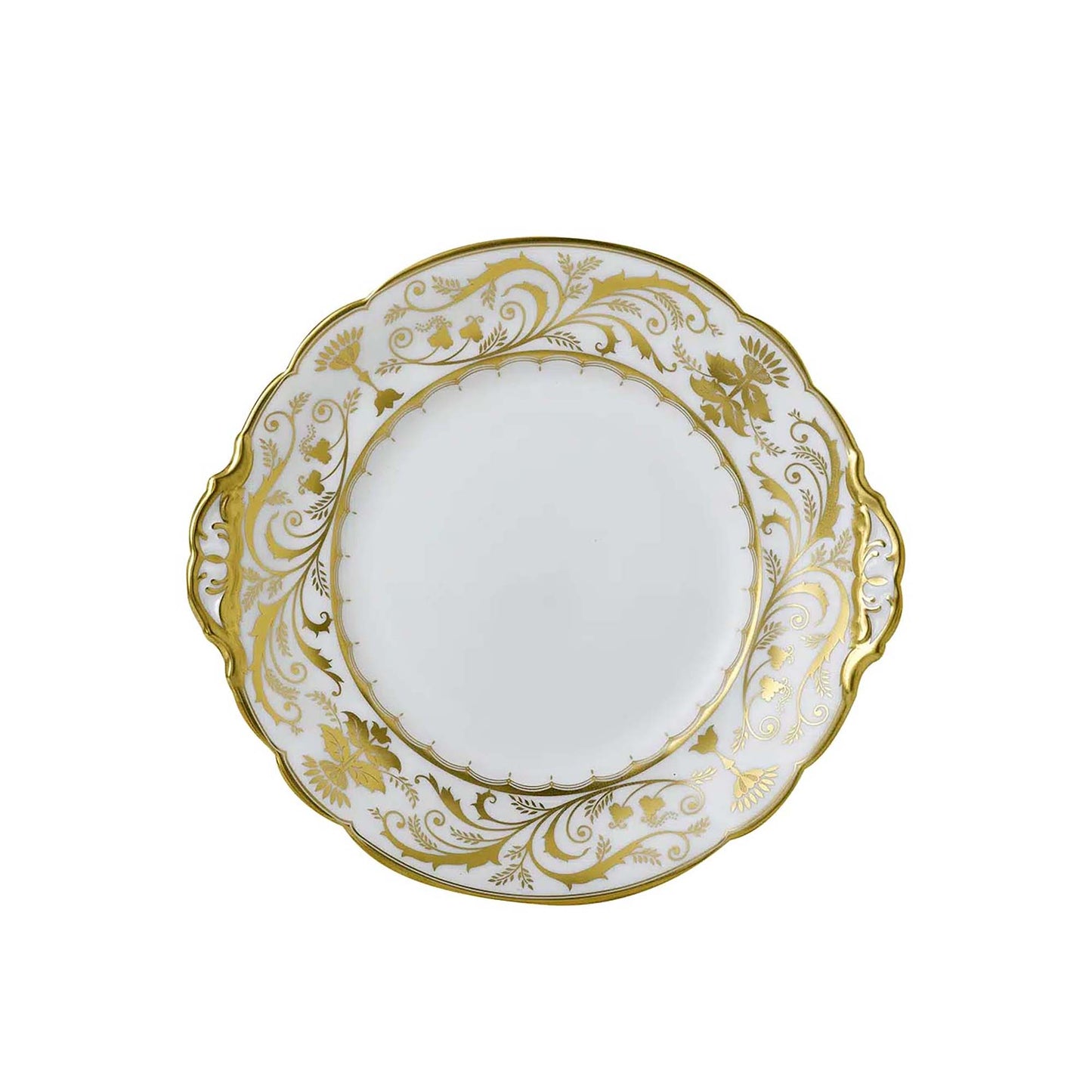 Royal Crown Derby Darley Abbey White Bread + Butter Plate | 9.5in