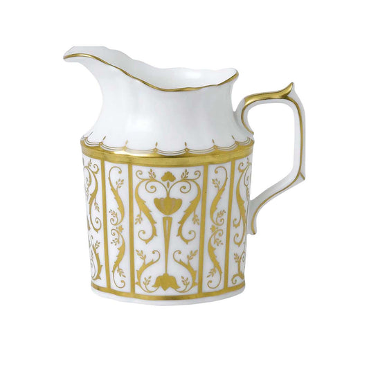 Royal Crown Derby Darley Abbey White Cream Jug | 10oz