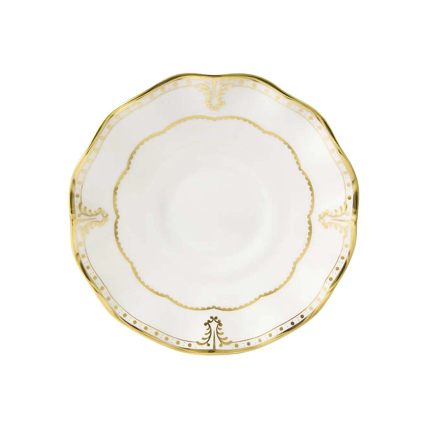 Royal Crown Derby Elizabeth Gold Tea Saucer | 6in