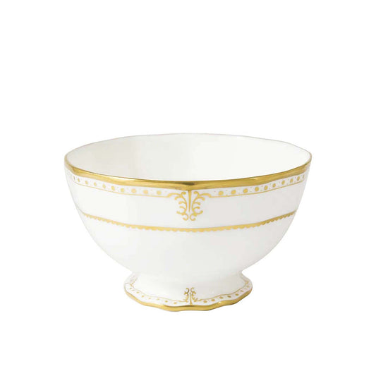 Royal Crown Derby Elizabeth Gold Open Sugar Bowl | 16oz