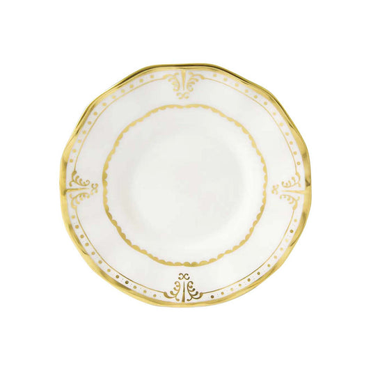Royal Crown Derby Elizabeth Gold Coffee Saucer | 5in