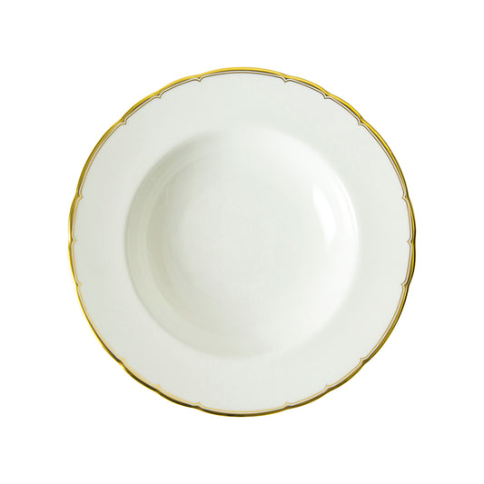 Royal Crown Derby Chelsea Duet Rim Soup Bowl | 8.25in