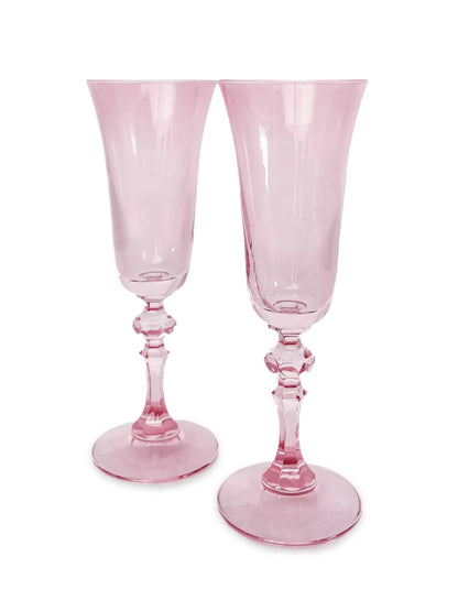 Estelle Colored Regal Flute Glass