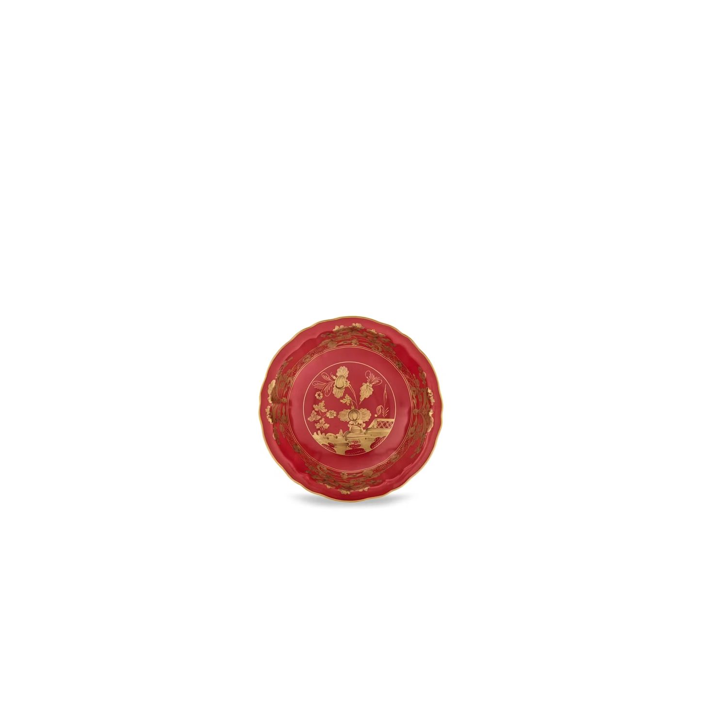 Ginori 1735 Oriente Italiano Fruit Saucer | Rubrum 5.75in