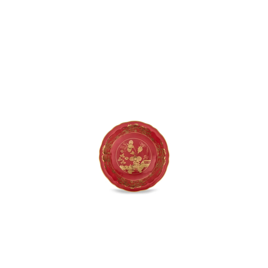 Ginori 1735 Oriente Italiano Fruit Saucer | Rubrum 5.75in