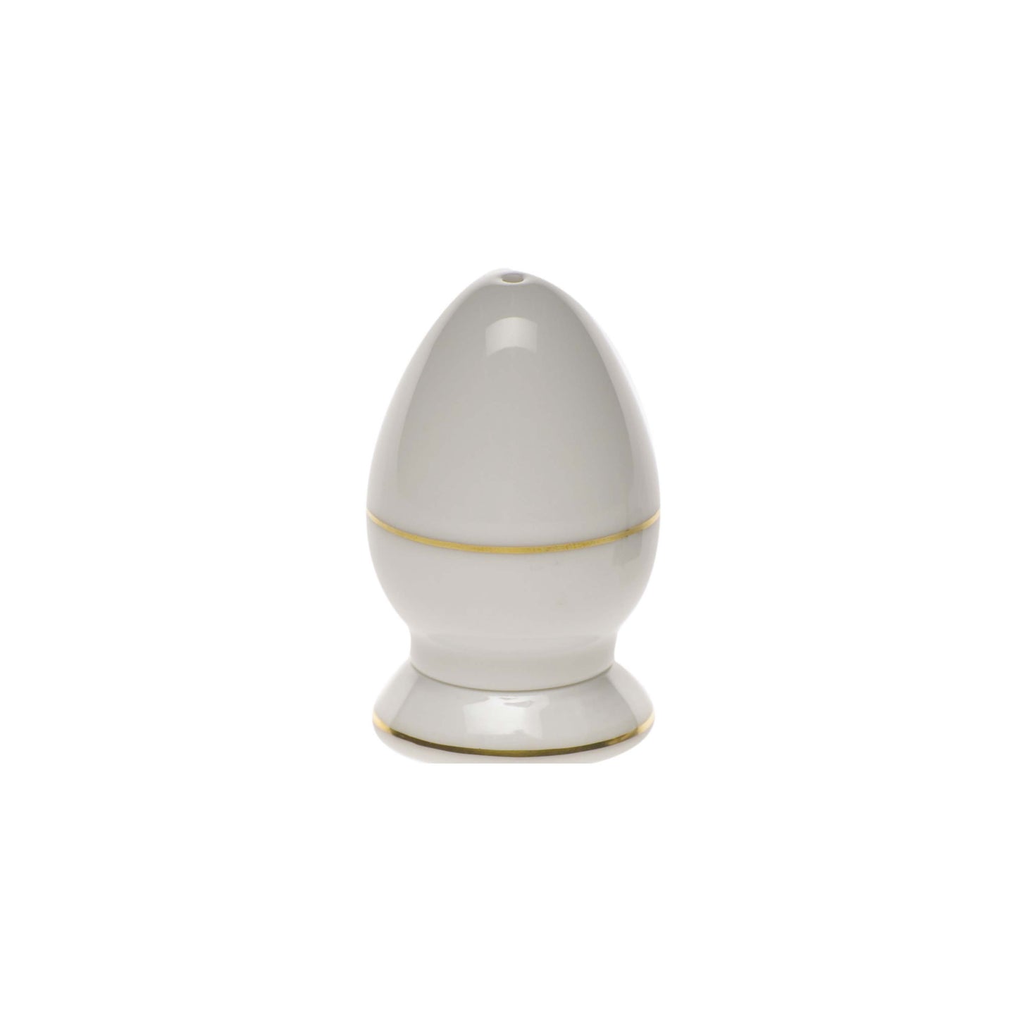 Herend Golden Edge Pepper Shaker Single Hole | 2.5in