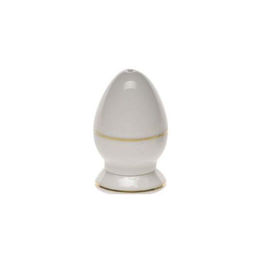 Herend Golden Edge Pepper Shaker Single Hole | 2.5in