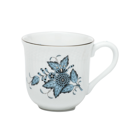 Herend Chinese Bouquet Turquoise + Platinum Mug | 10oz