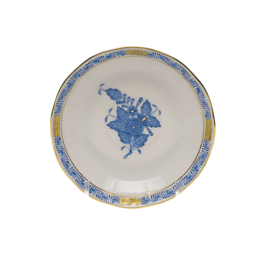 Herend Chinese Bouquet Blue After Dinner Saucer | 4.5in