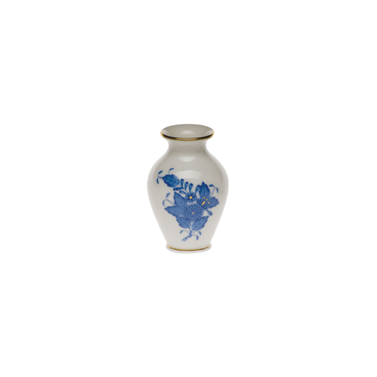 Herend Chinese Bouquet Blue Bud Vase | 2.5in