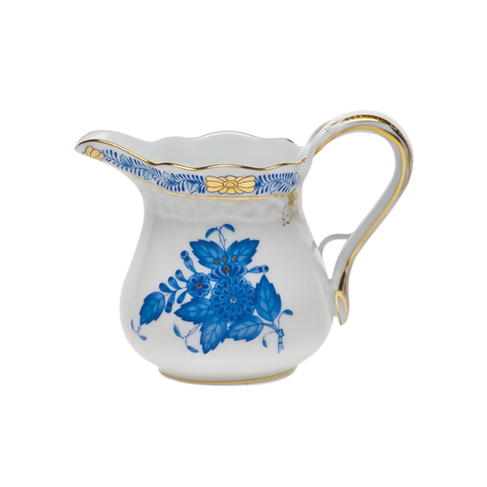 Herend Chinese Bouquet Blue Creamer | 4oz