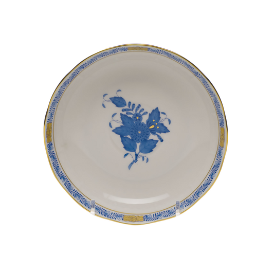 Herend Chinese Bouquet Blue Mocha Saucer | 5.5in