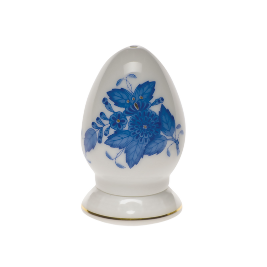 Herend Chinese Bouquet Blue Pepper Shaker Single Hole | 2.5in