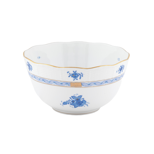Herend Chinese Bouquet Blue Round Bowl | 3.5pt
