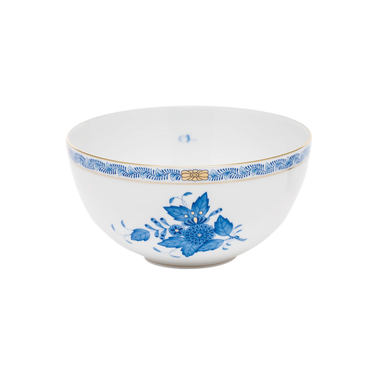 Herend Chinese Bouquet Blue Small Bowl | 3x5.75in