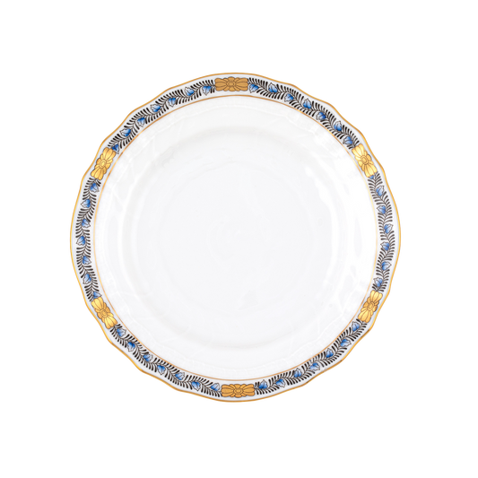 Herend Chinese Bouquet Garland Black Sapphire Bread + Butter Plate | 6in