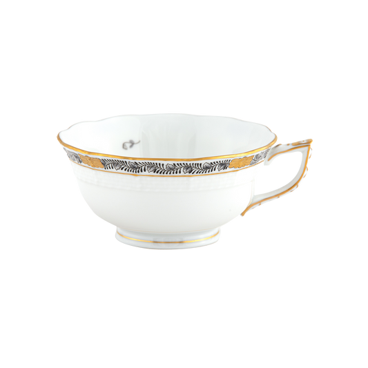 Herend Chinese Bouquet Garland Black Tea Cup | 8oz