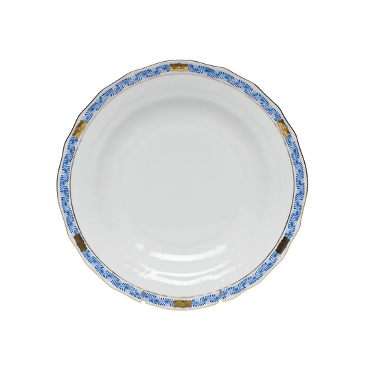 Herend Chinese Bouquet Garland Blue Dessert Plate | 8.25in