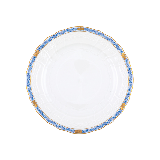 Herend Chinese Bouquet Garland Blue Service Plate | 11in