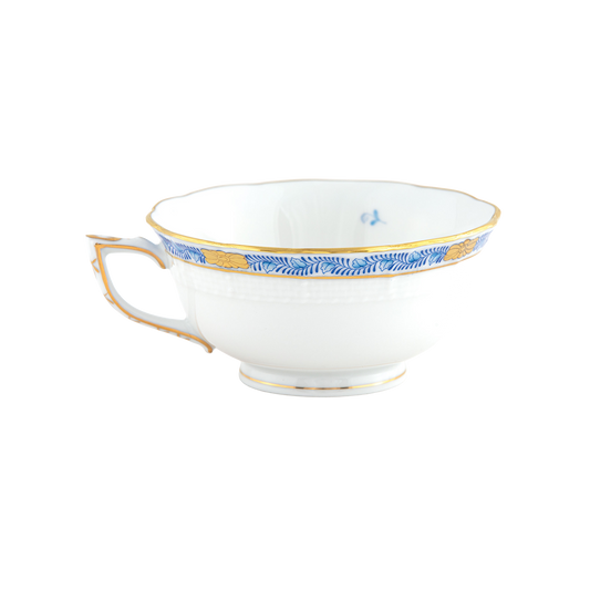 Herend Chinese Bouquet Garland Blue Tea Cup | 8oz