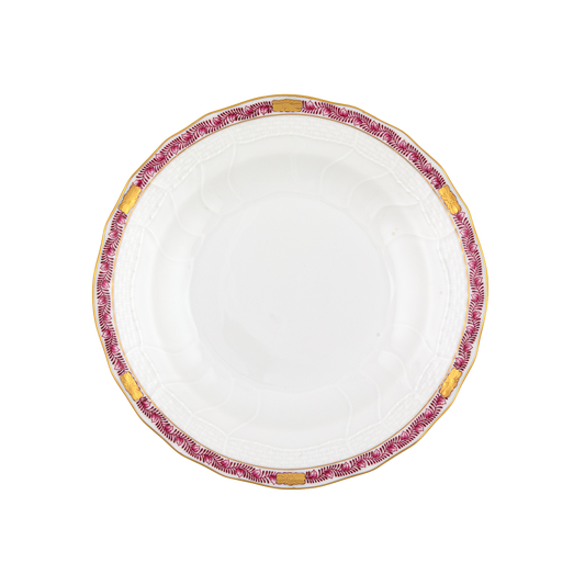 Herend Chinese Bouquet Garland Raspberry Dessert Plate | 8.25in