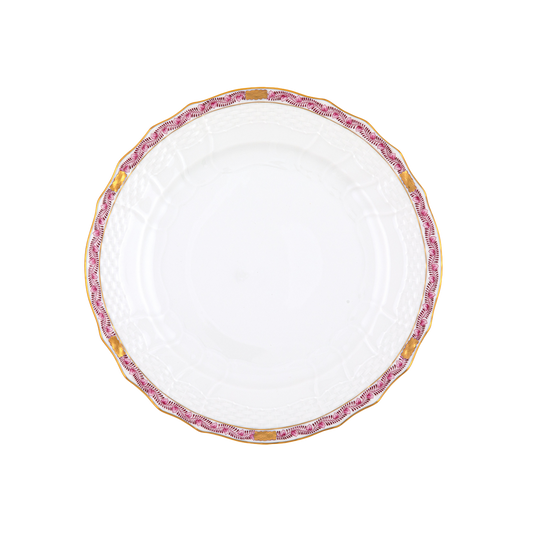 Herend Chinese Bouquet Garland Raspberry Service Plate | 11in